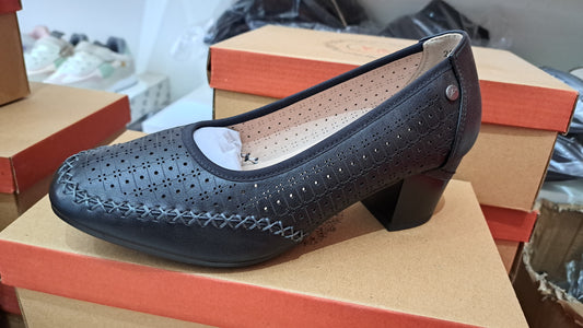 Chaussures marque V&D demi Talon Cuir