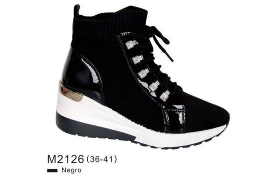 Bottes Noir avec des Perles
