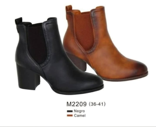 Bottes avec Talon Noir et Marron